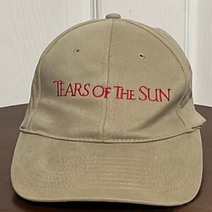 🔥🔥 Vintage “TEARS OF THE SUN” Movie Hat - Bruce Willis Movie 2003 - S/M Flex